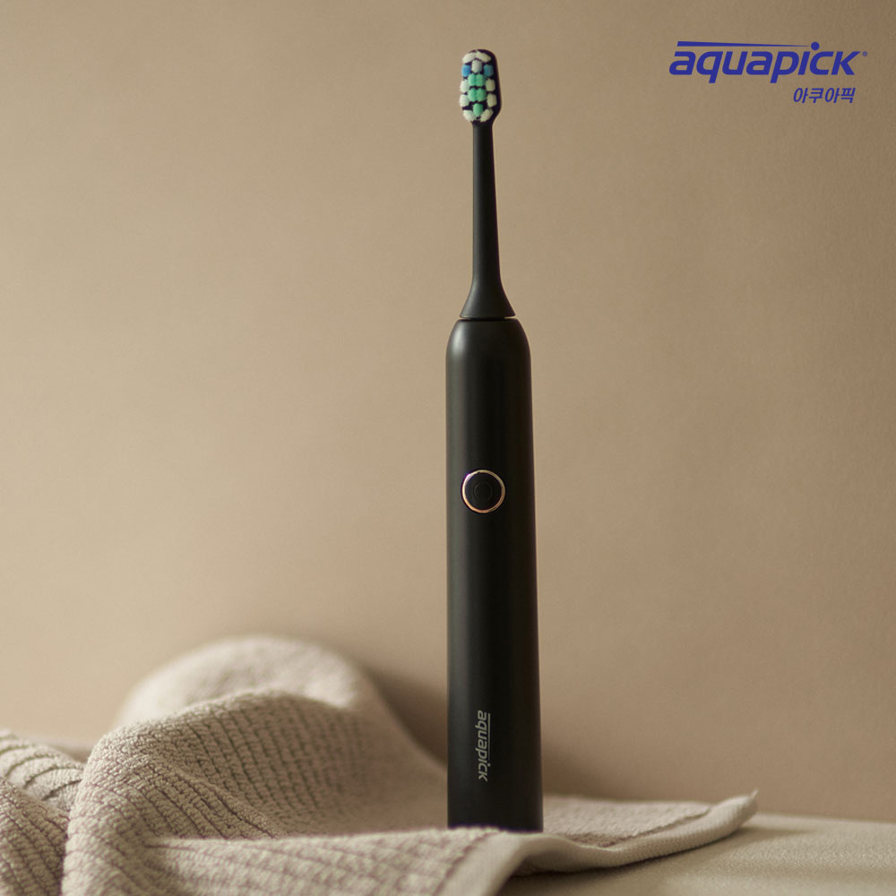 [아쿠아픽] 음파 전동 칫솔 AQ-102
