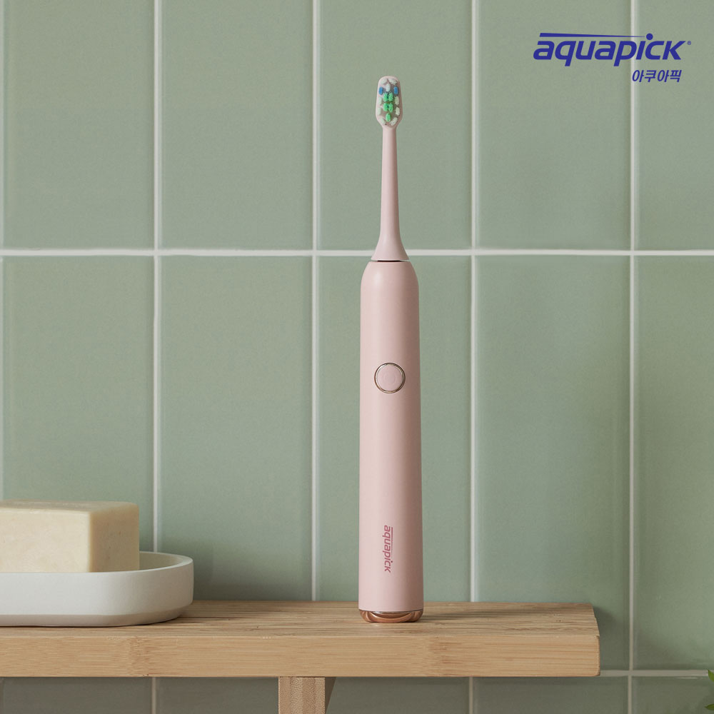 [아쿠아픽] 음파 전동 칫솔 AQ-102