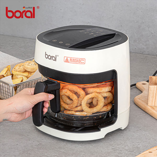[보랄] 글라스 에어프라이어 3.0L BR-AF30G