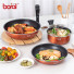 [보랄] IH 분리형 후라이팬&냄비 멀티핸들 프리미엄 5종세트 BR-FP500S