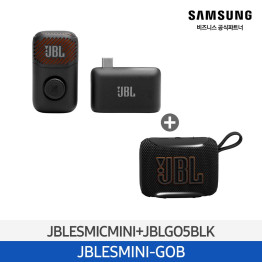 [삼성전자] JBLESMICMINI AI 마이크 + JBLGO5BLK 블루투스 스피커(증정) JBLESMINI-GOB