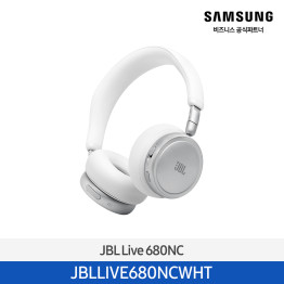 [삼성전자] JBL Live 680NC 무선 헤드폰 JBLLIVE680NCWHT