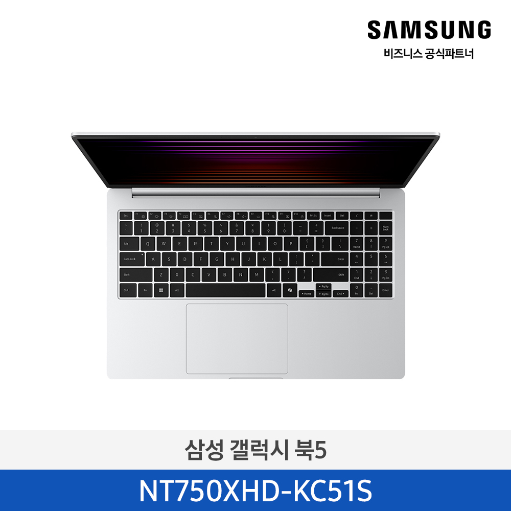 [삼성전자] 노트북 갤럭시 북5 NT750XHD-KC51S