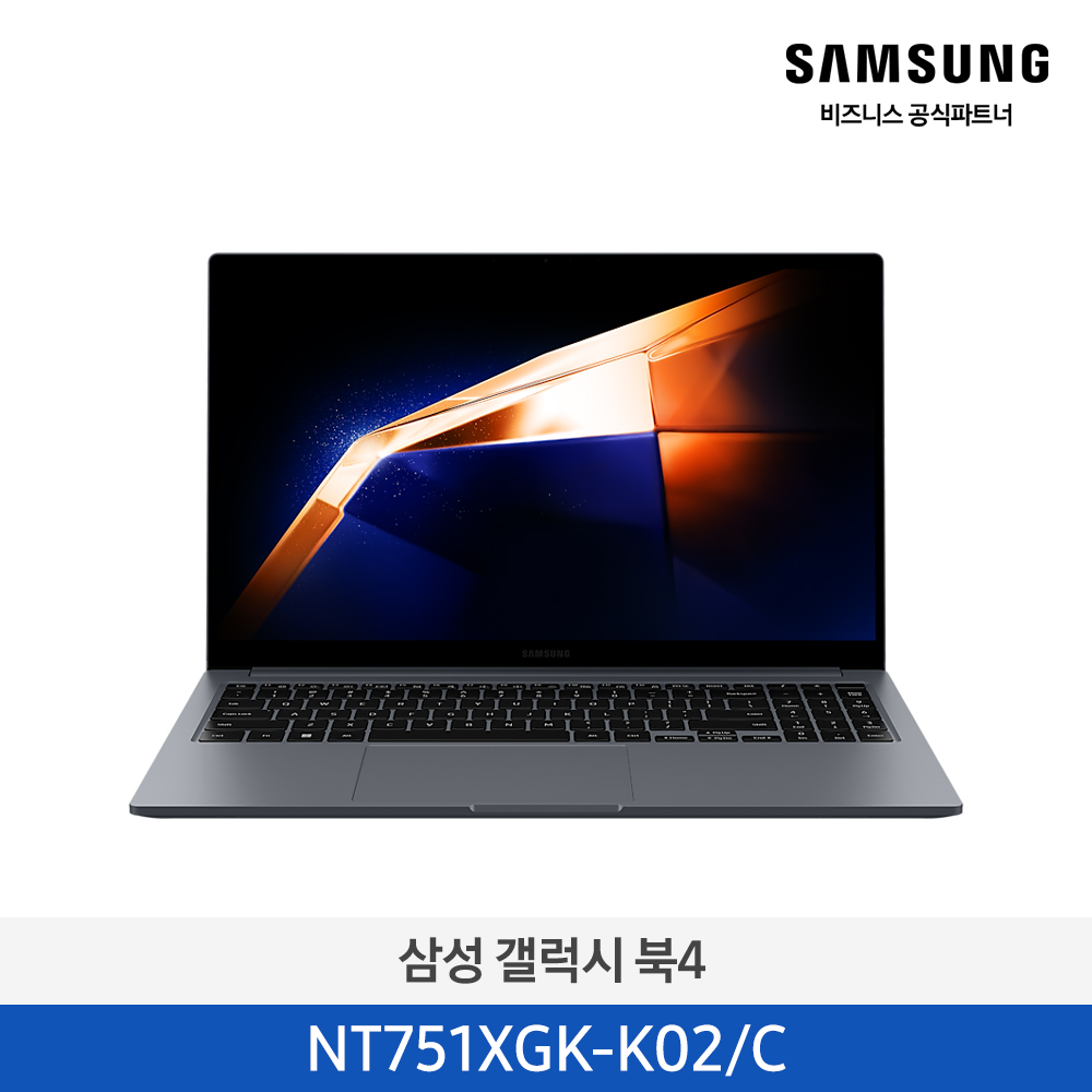 [삼성전자] 노트북 갤럭시 북4 NT751XGK-K02/C