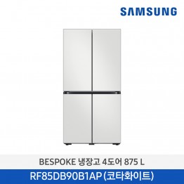 [삼성전자] BESPOKE 냉장고 4도어 RF85DB90B1AP01