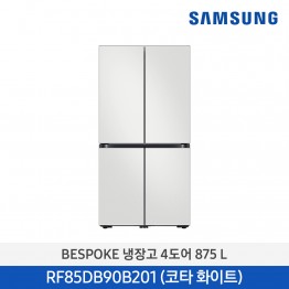 [삼성전자] BESPOKE 냉장고 4도어 RF85DB90B201