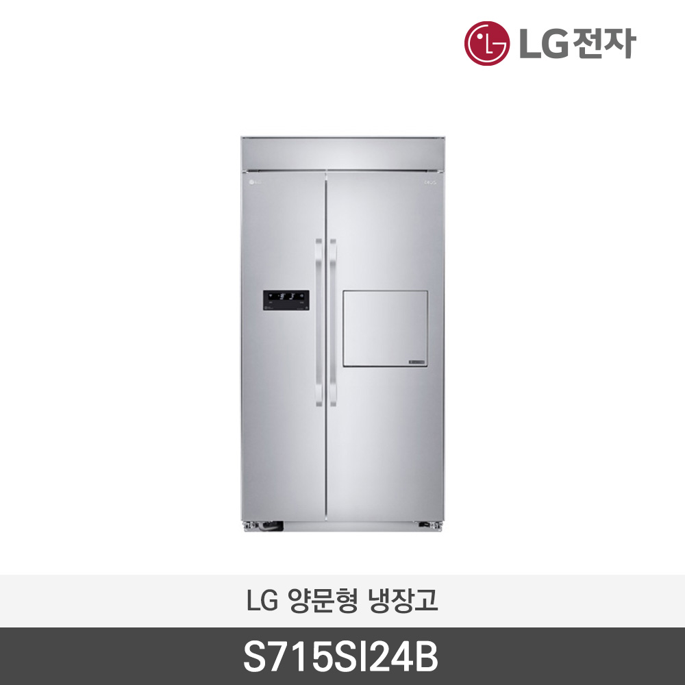 [LG전자] LG 양문형 냉장고 4도어 S715SI24B [용량:706L] \u003e 양문형 냉장고 - 다잇컴