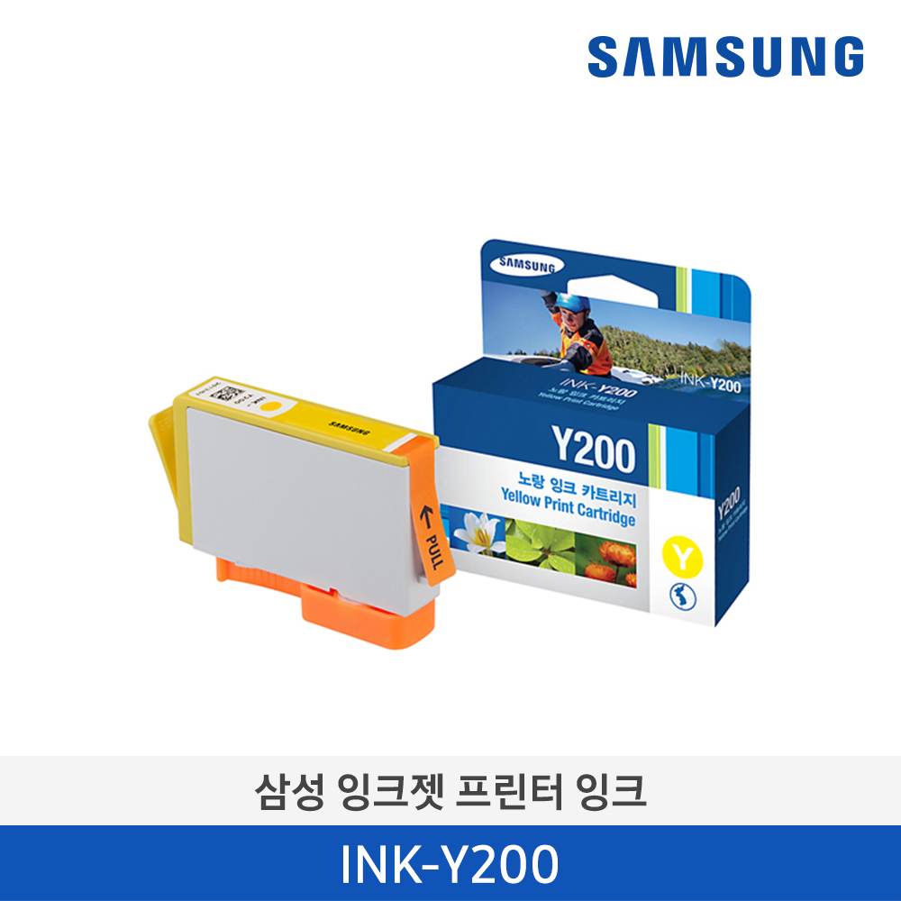 [삼성전자] 삼성 잉크젯프린터 잉크 INK-Y200 750매